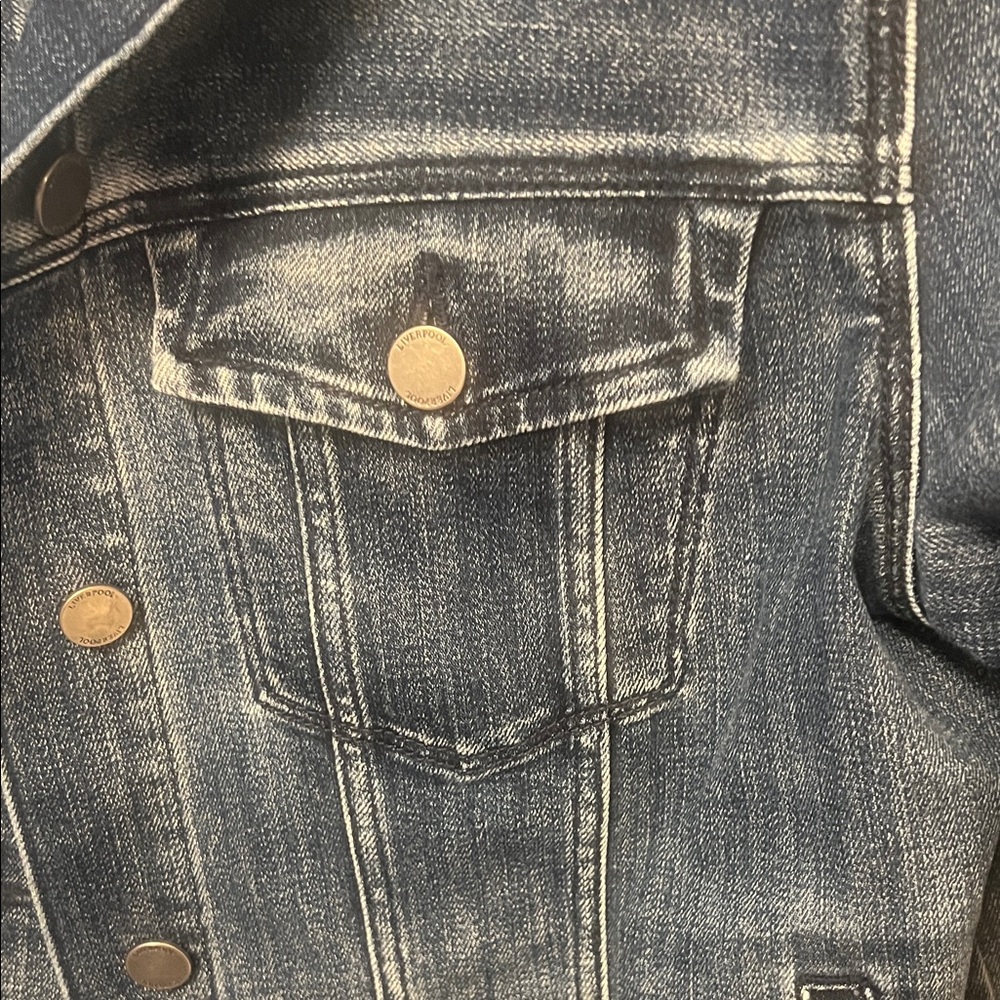Liverpool Blue Denim Jacket - Picture 3 of 4